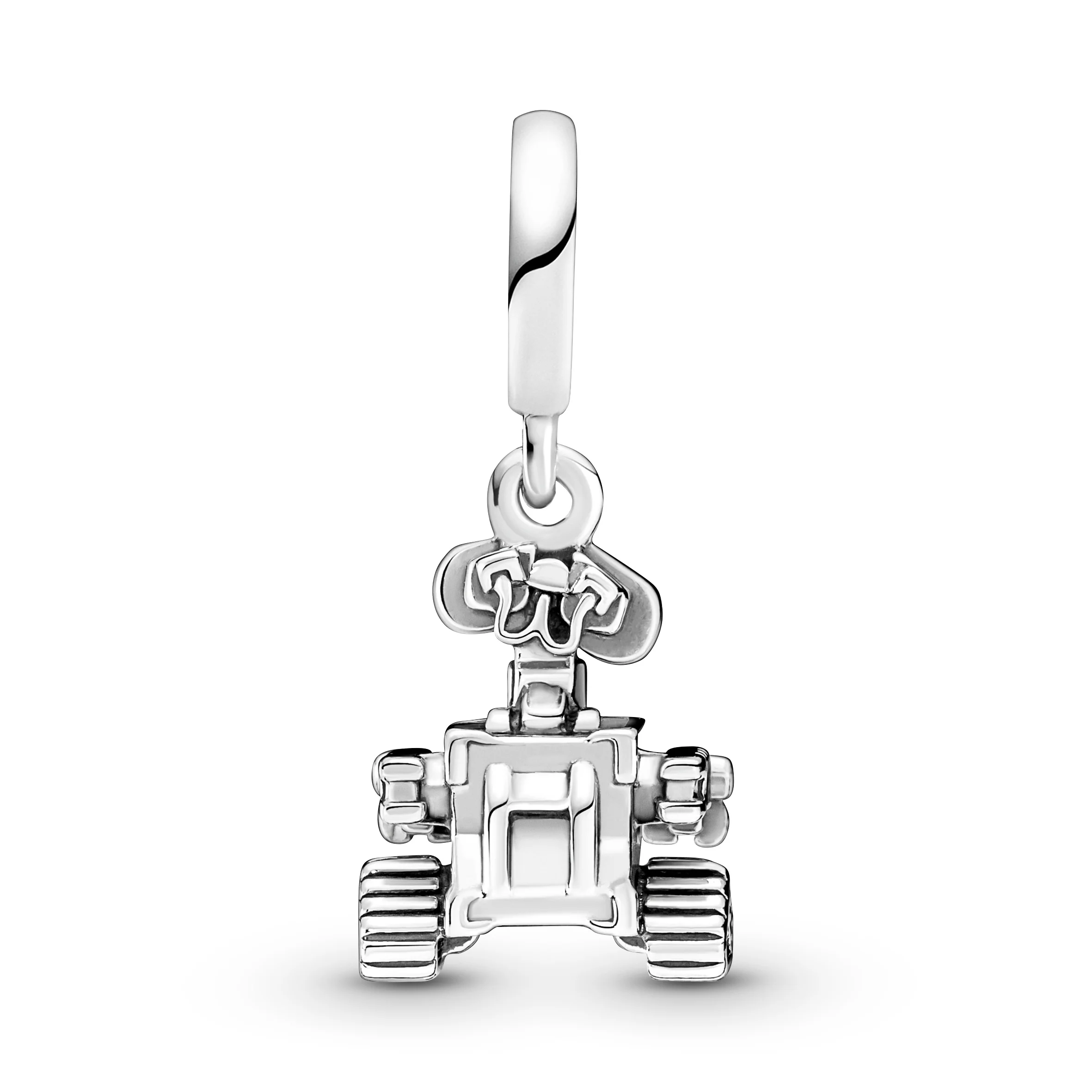 Disney Pixar Wall-E Sterling Silver Dangle With Glitter, Red And Black Enamel - Image 6