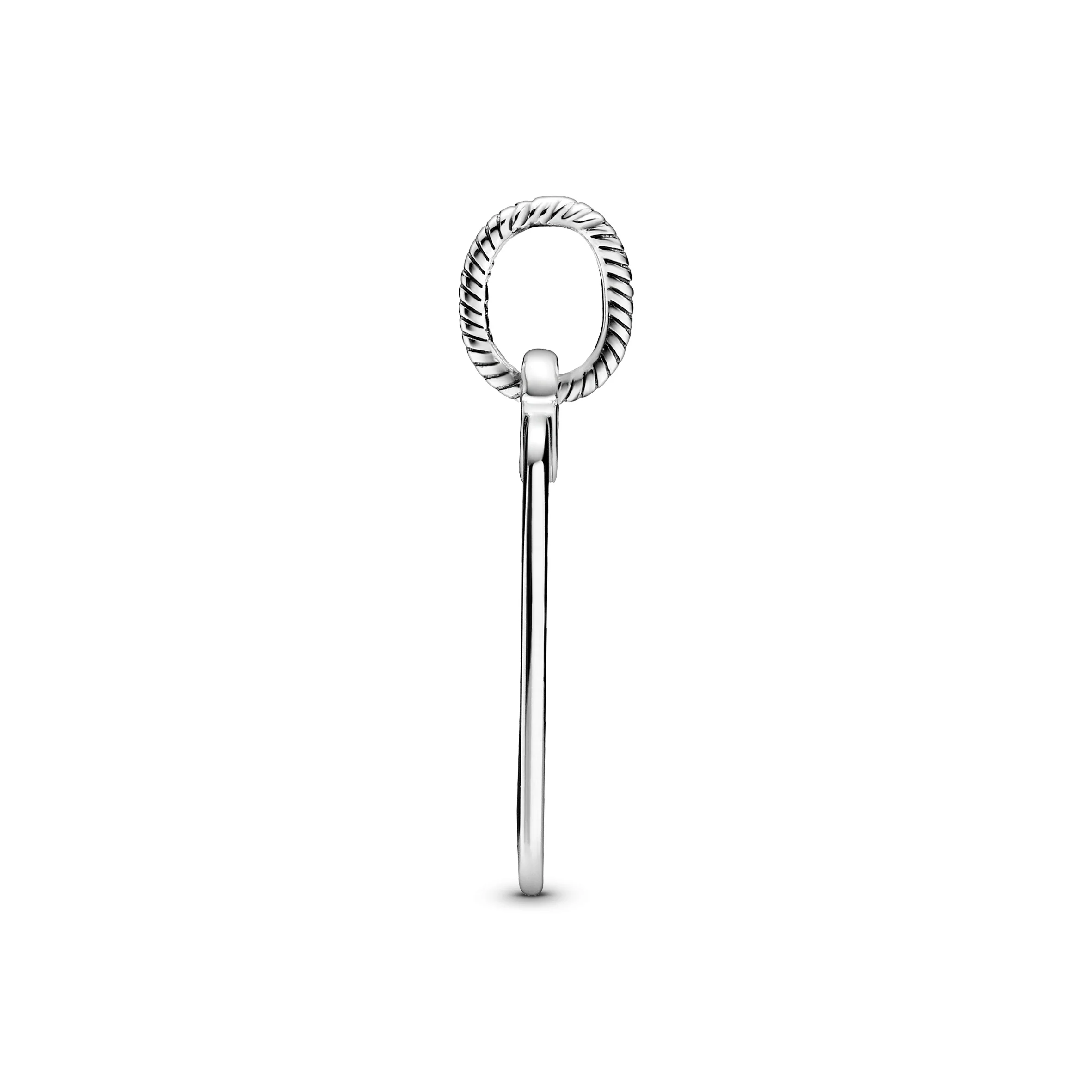 Engravable Rectangle Sterling Silver Pendant - Image 5