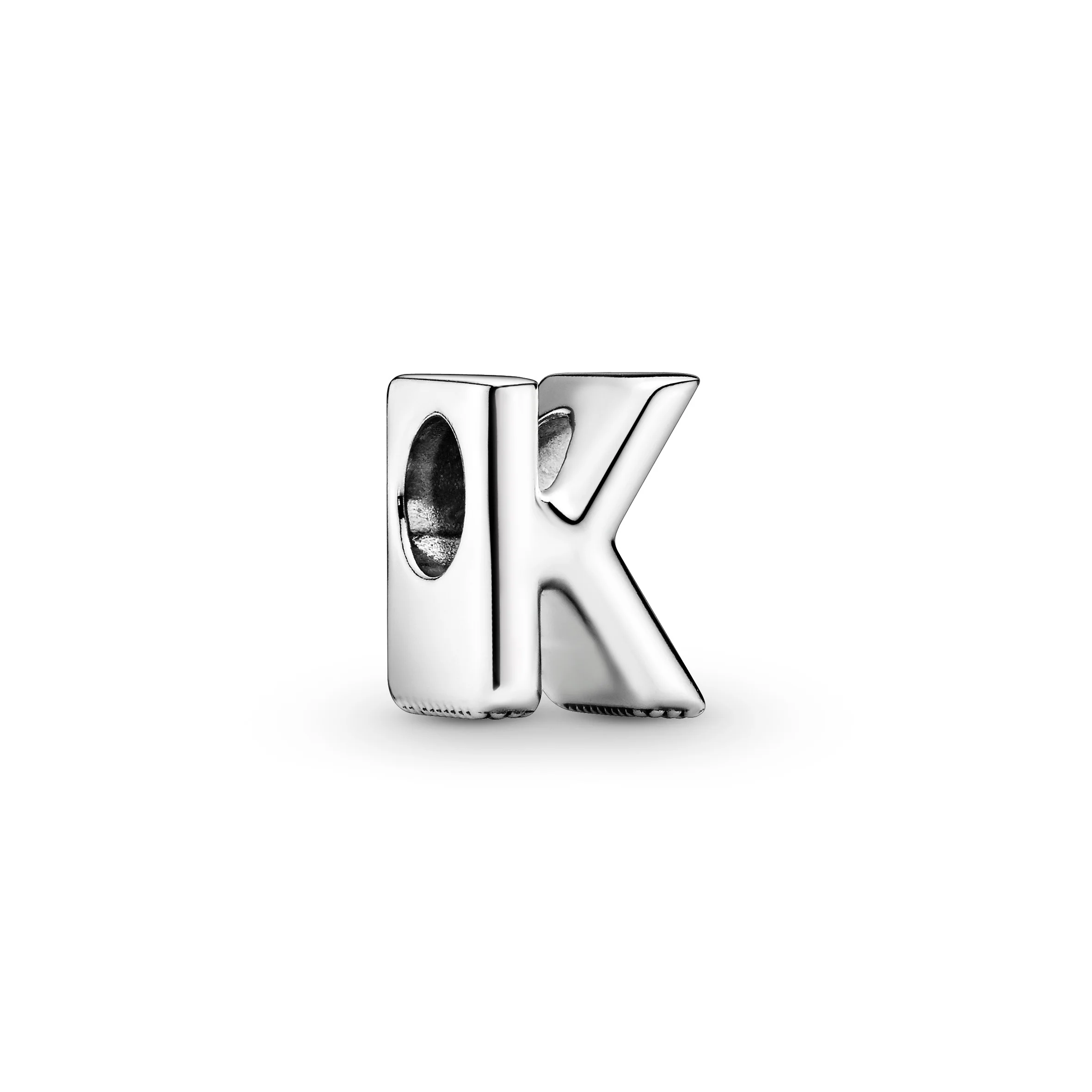 Letter K Silver Charm - Image 4