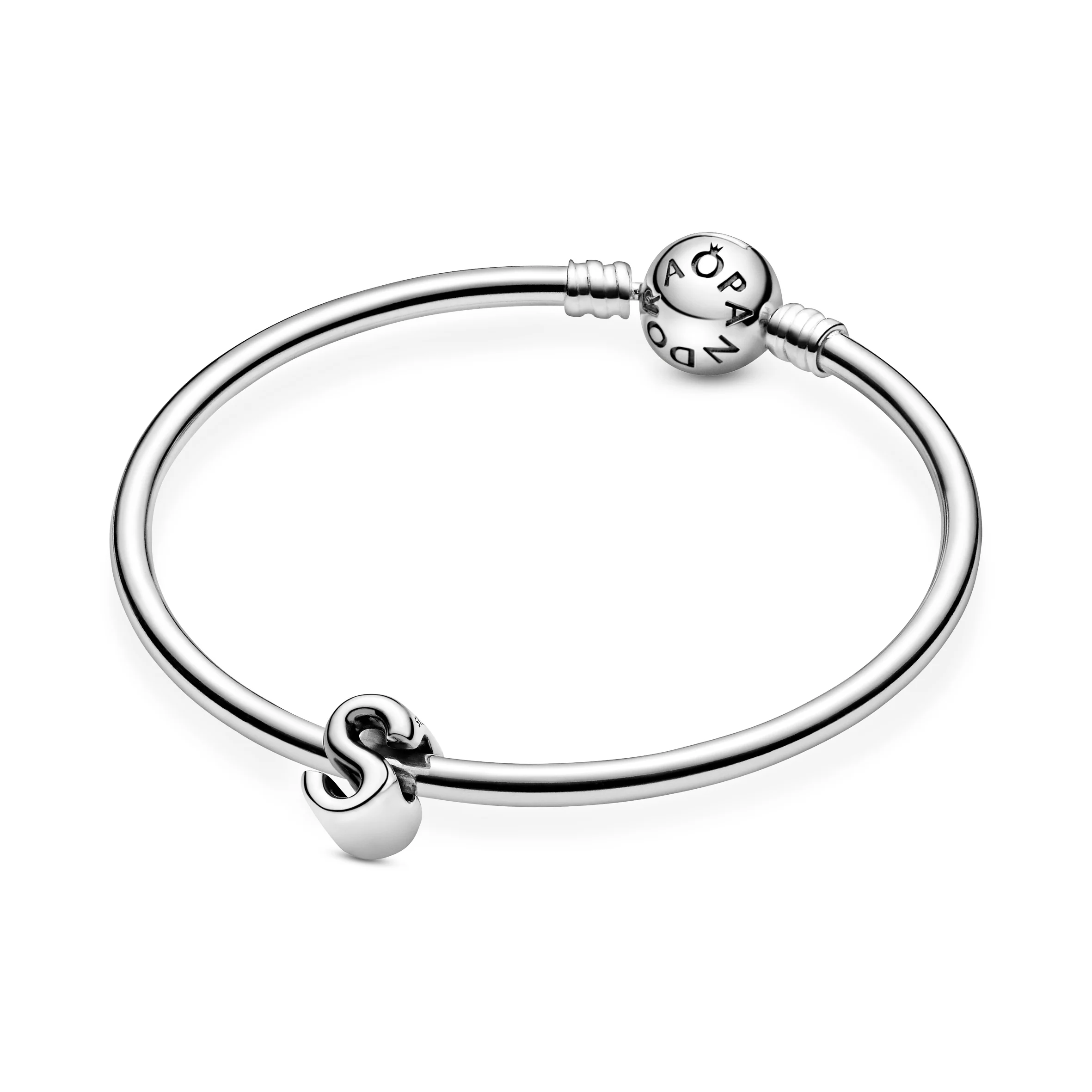 Letter S Silver Charm - Image 5
