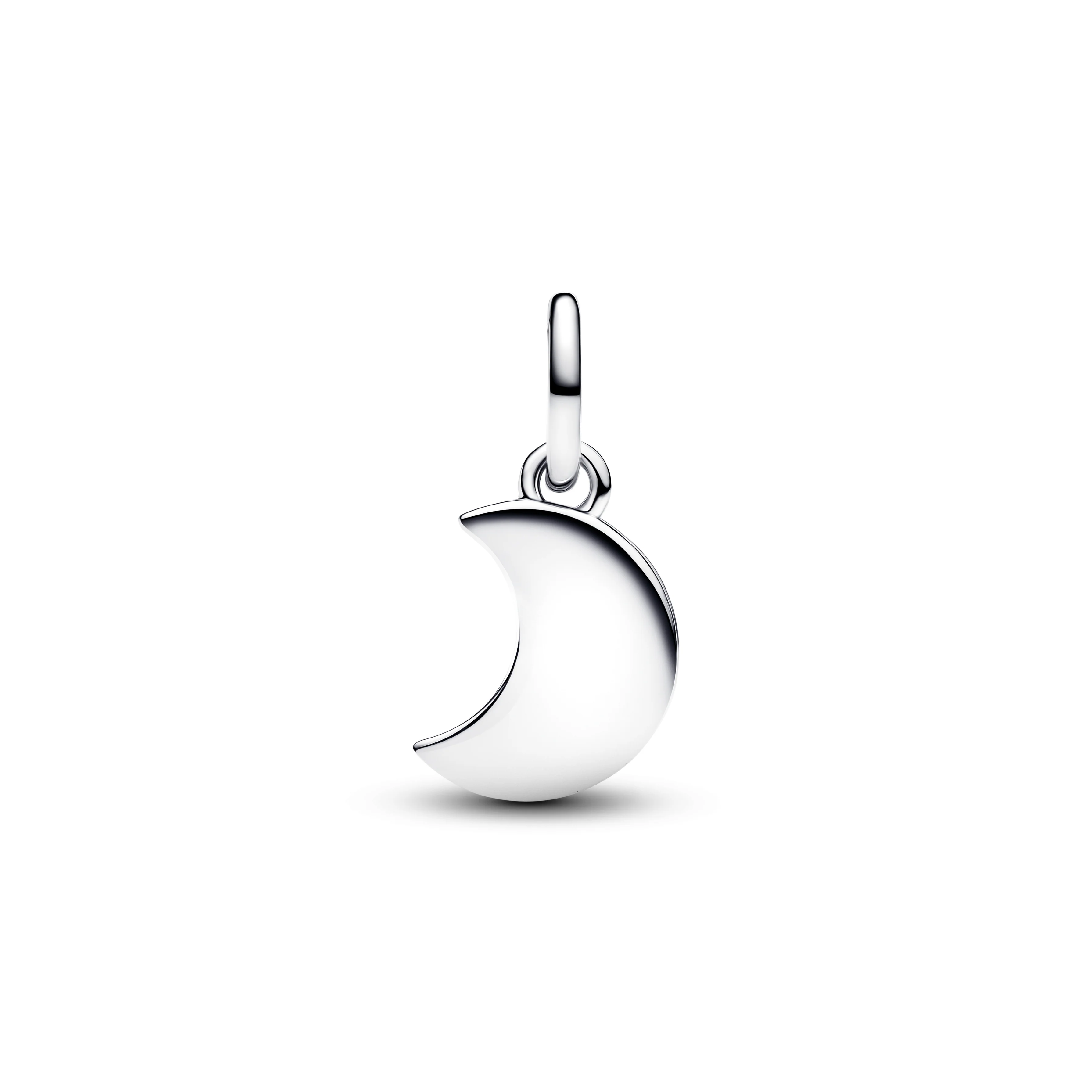 Moon Sterling Silver Double Dangle With Frosted Moonstone Resin - Image 3