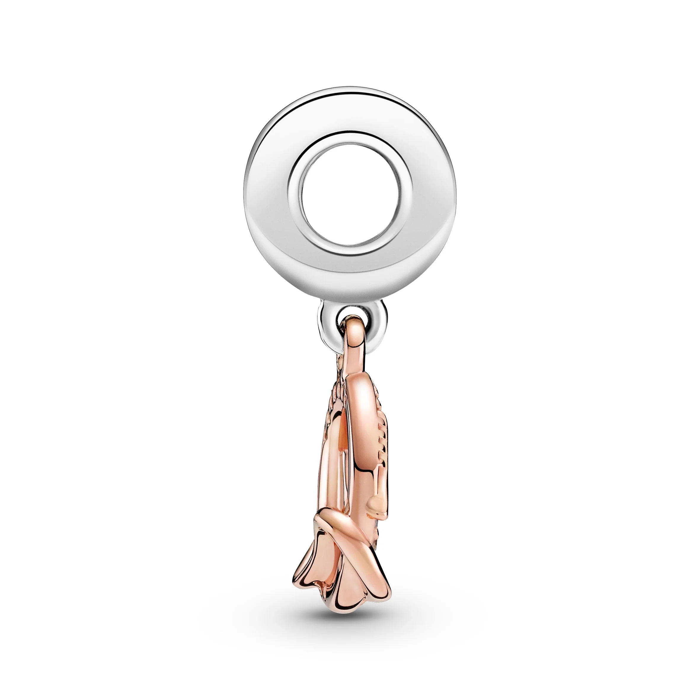 Mum And Infinity 14K Rose Gold-Plated And Sterling Silver Dangle With Clear Cubic Zirconia - Image 5
