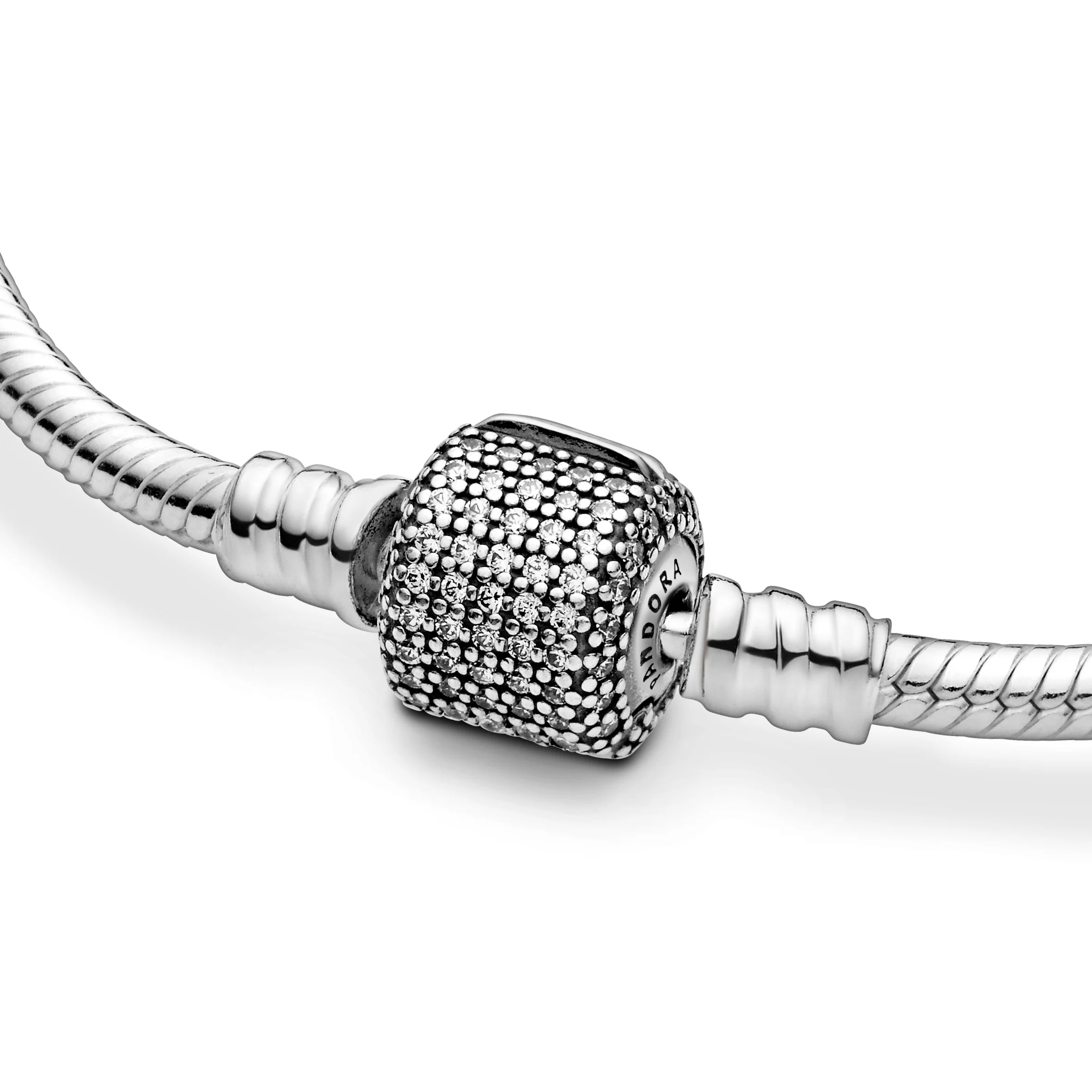 Silver Bracelet With Clear Cubic Zirconia - Image 5
