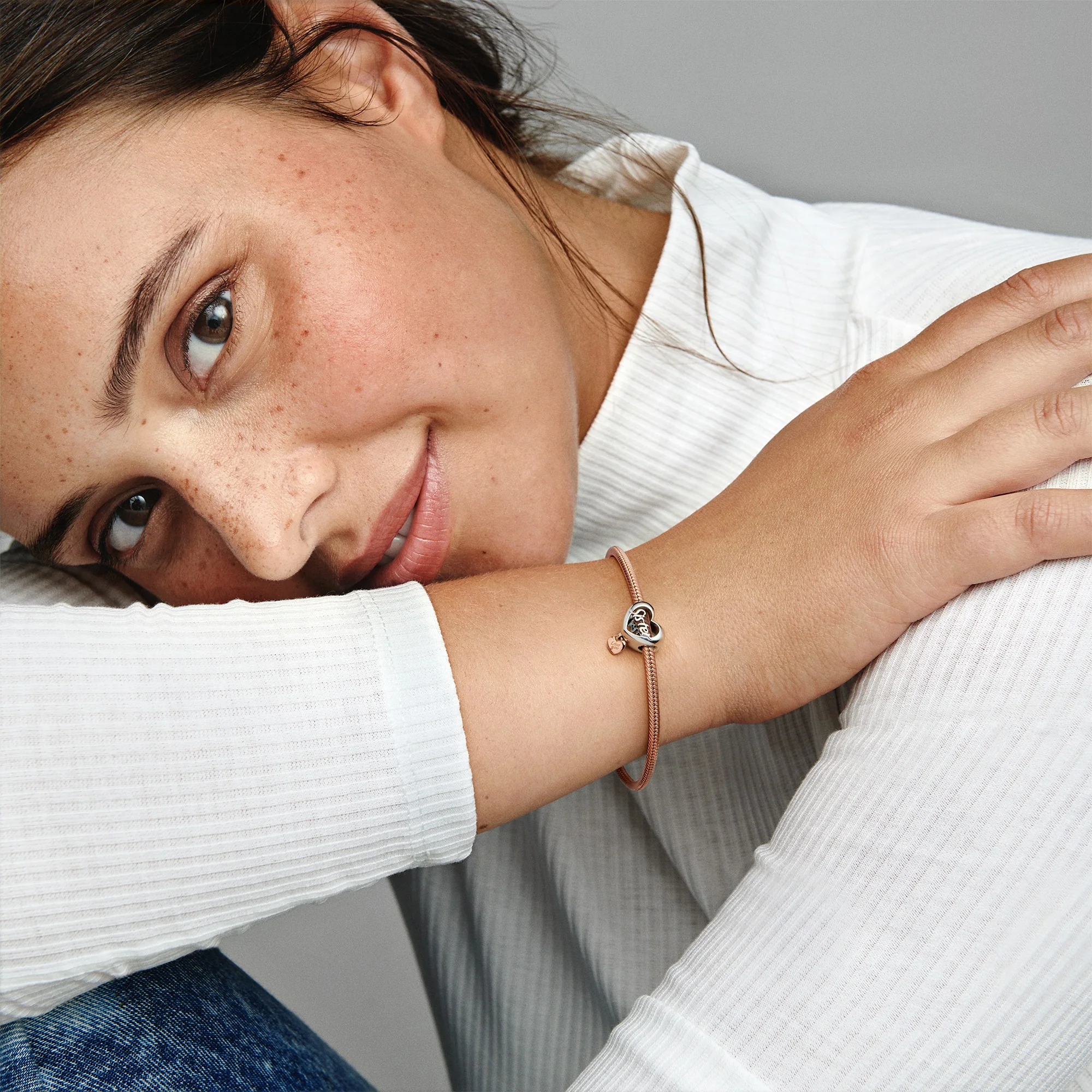 Sister Sterling Silver And 14K Rose Gold-Plated Charm - Image 2