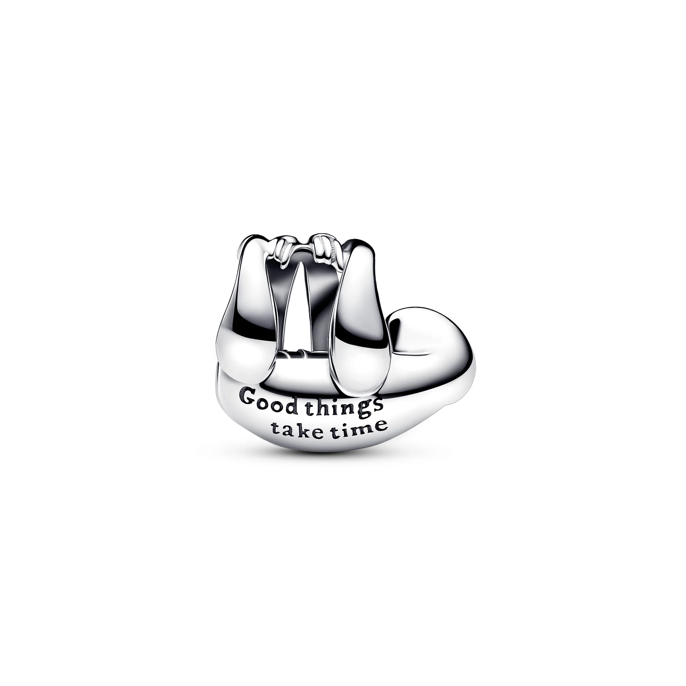 Sloth Sterling Silver Charm With Brown And Black Enamel - Image 3