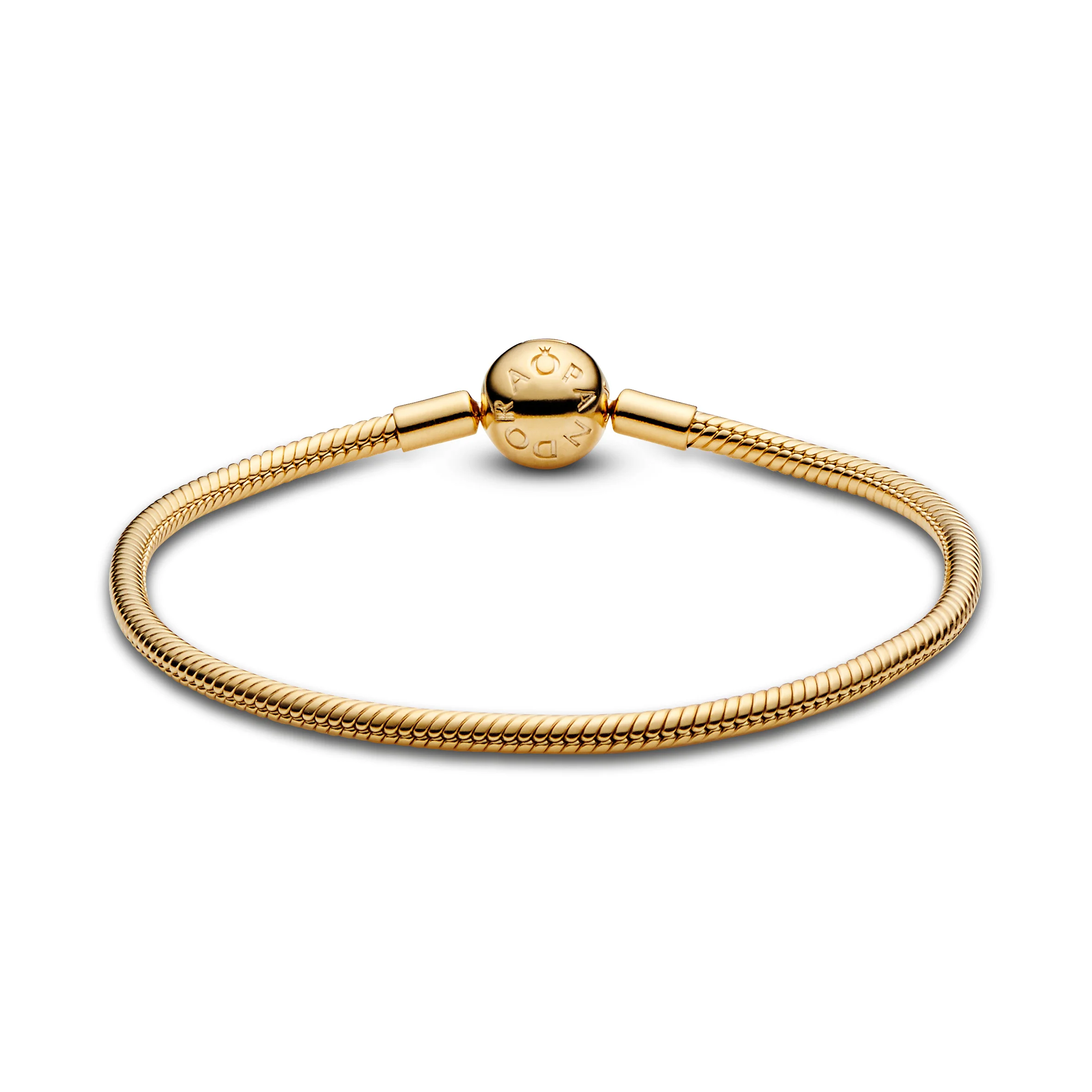 Snake Chain 14K Gold-Plated Bracelet - Image 6