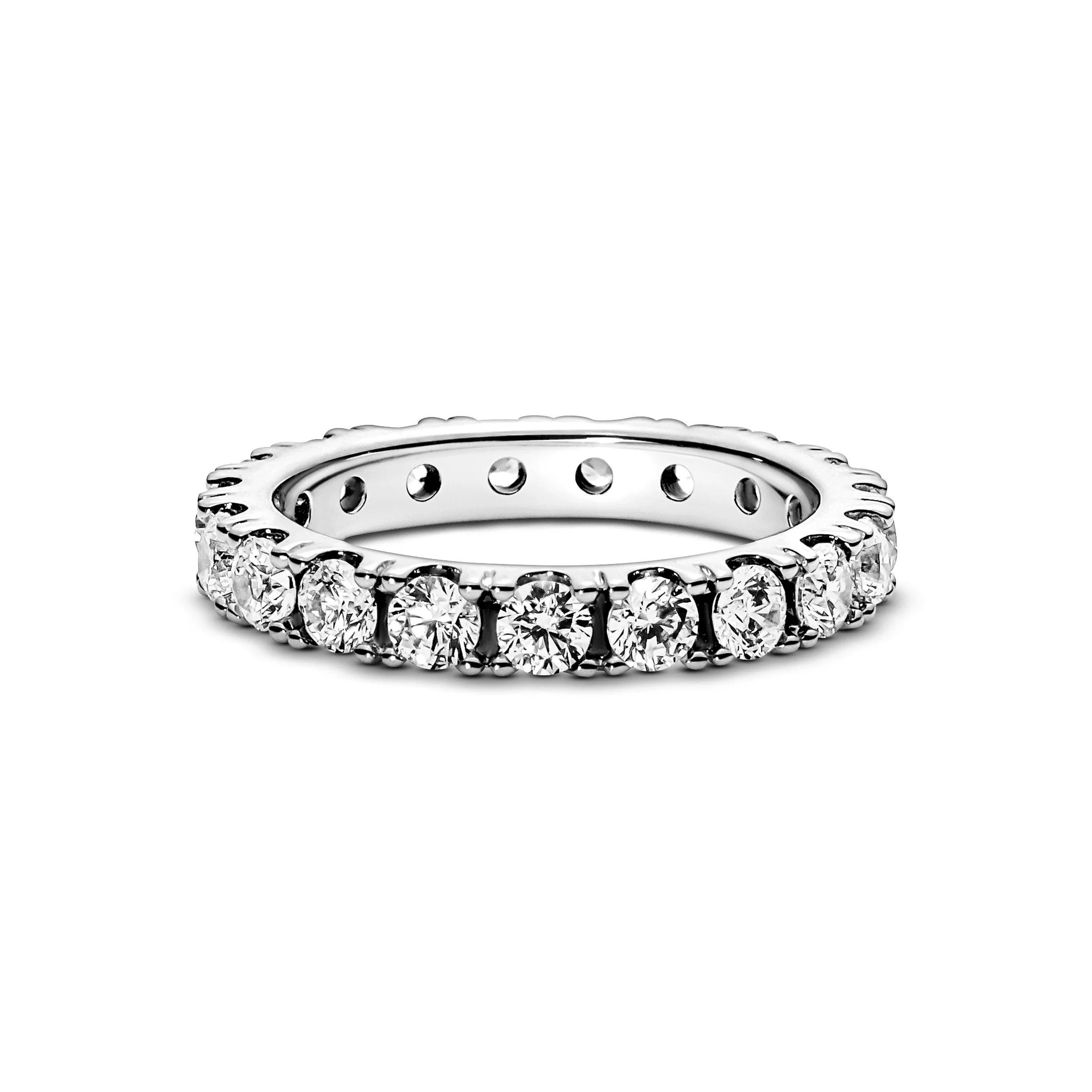 Sterling Silver Ring With Clear Cubic Zirconia - Image 4